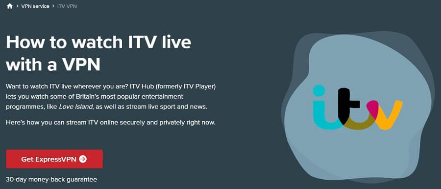 ExpressVPN ITV