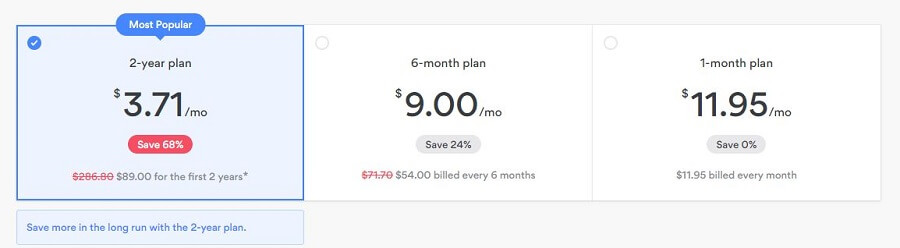 NordVPN Pricing Plans