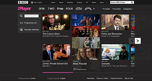  BBC iPlayer