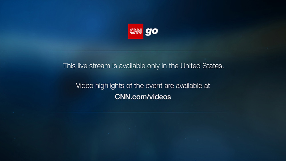 How to stream CNN outside of the USA