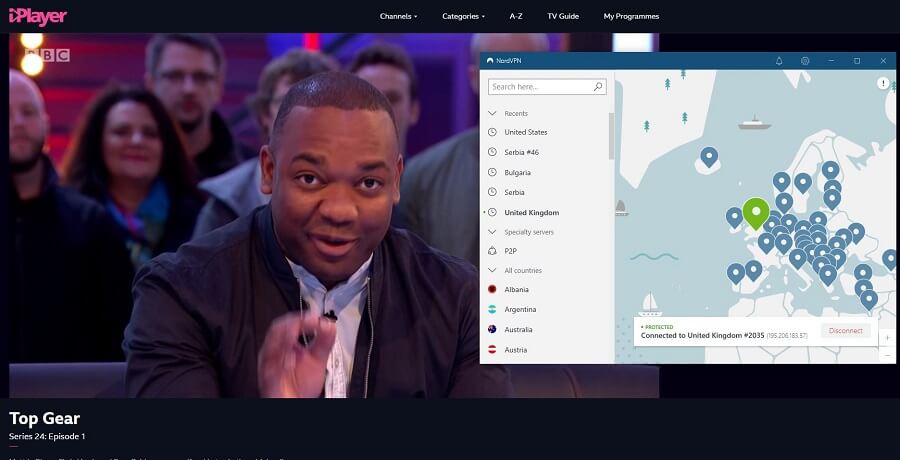 BBC iPlayer NordVPN