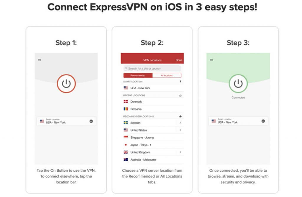 ExpressVPN iPhone