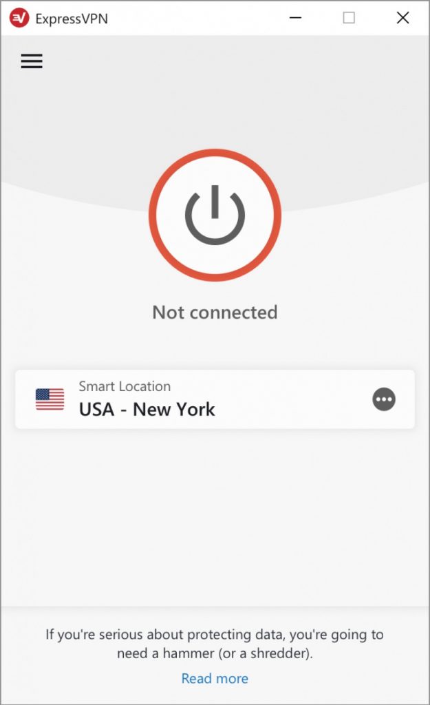 Connect ExpressVPN to access US Netflix