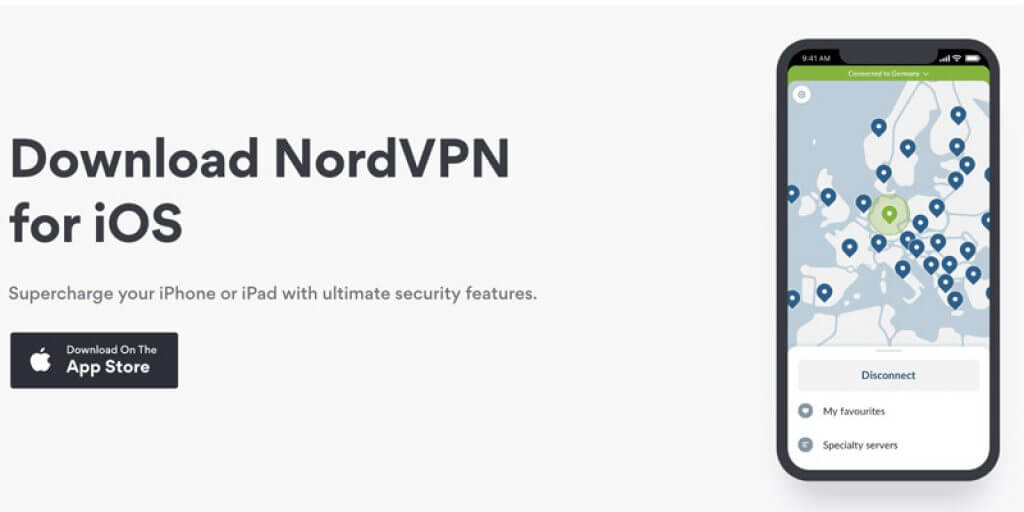 NordVPN for iPhone