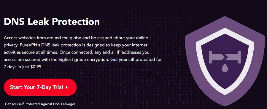 PureVPN Leak Protection