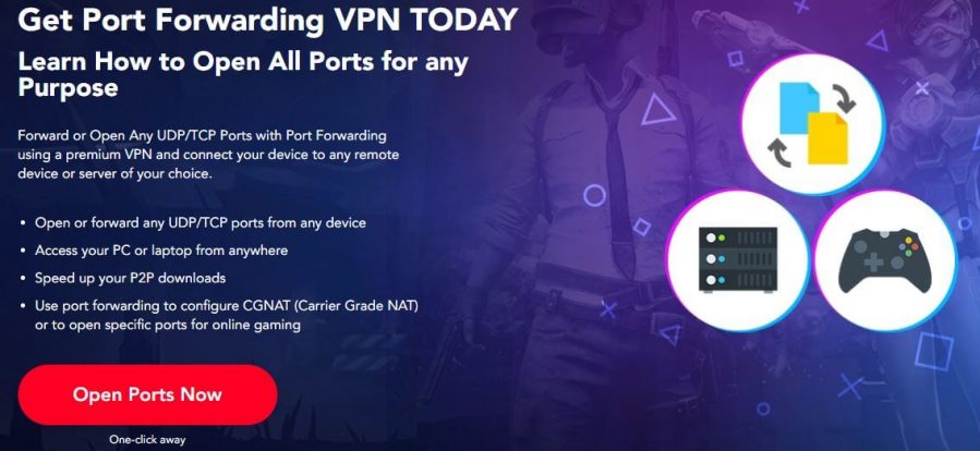 PureVPN Port Forwarding