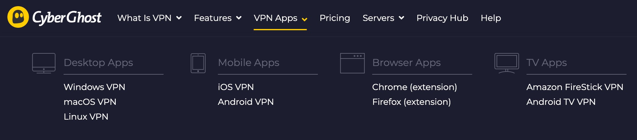 Choose Cyberghost for simultaneous connections