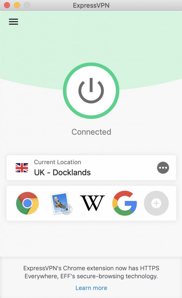 ExpressVPN UK server