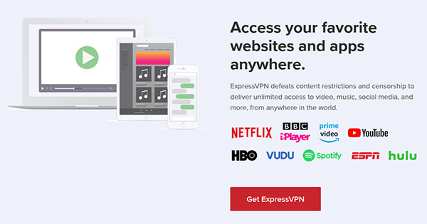 Geo-restriction ExpressVPN