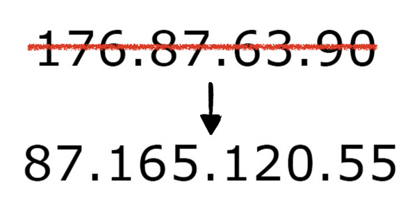 Hide Change IP address