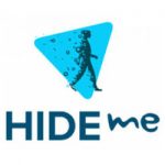 Hide me logo