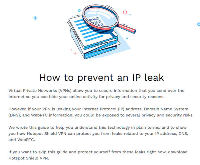 IP leak HS