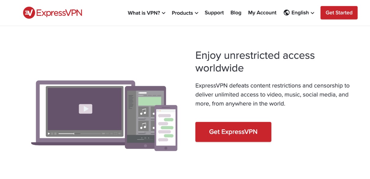 Unblock websites in China with ExpressVPN