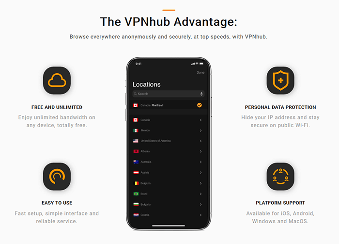 Advantage VPNhub