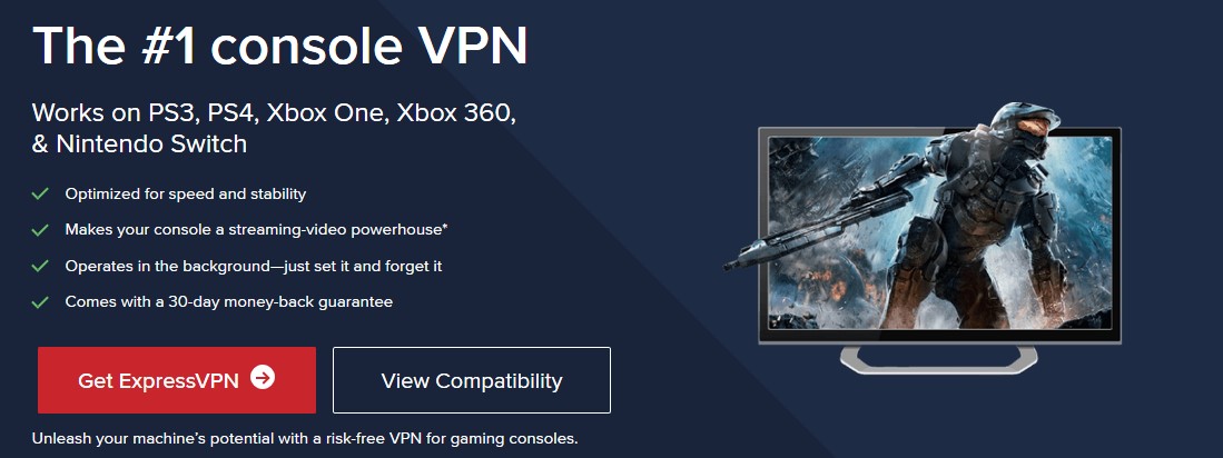 ExpressVPN best VPN for Xbox