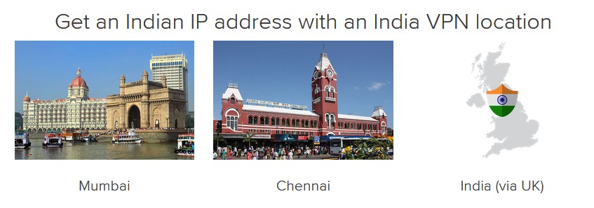 Get an IP address in India with ExpressVPN