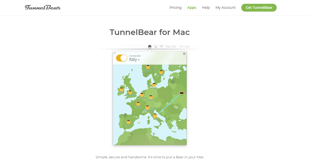 tunnel bear mac