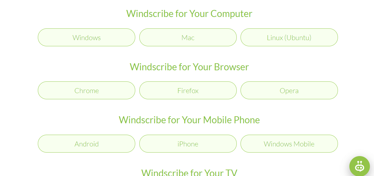 Windscribe device compatibility