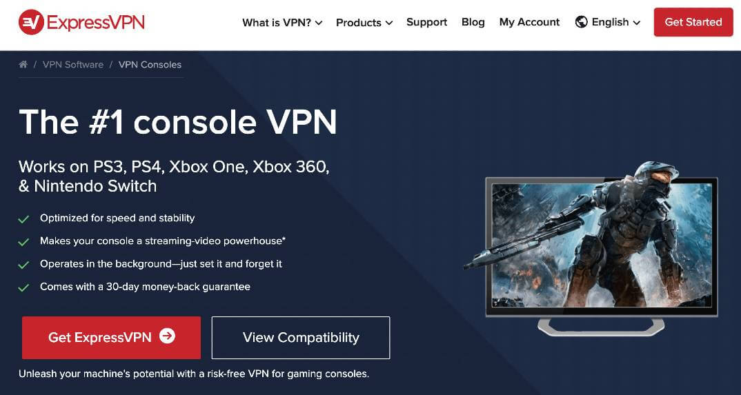 Get ExpressVPN for gaming