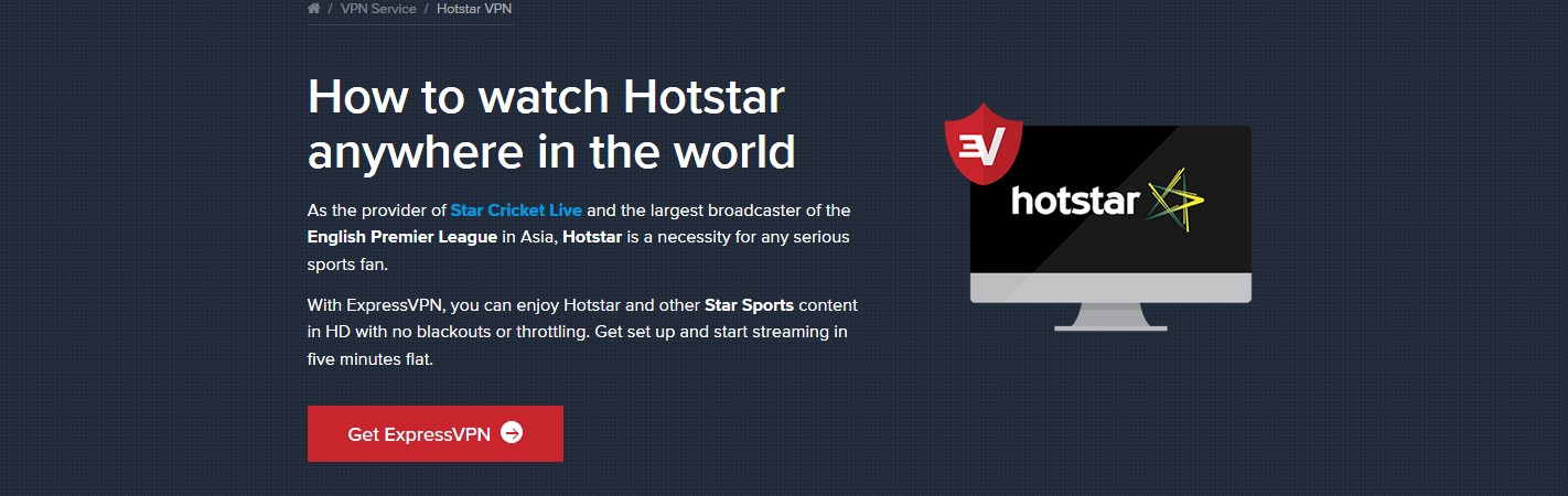 how to watch Hotstar outside of India