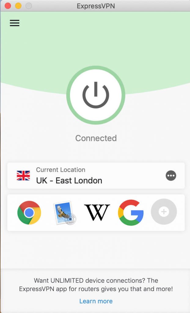 ExpressVPN in the UK