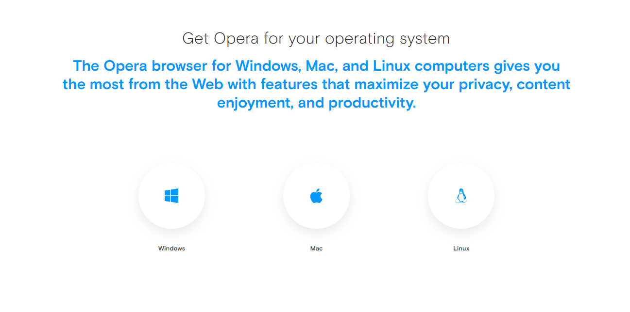 Opera device compatibility