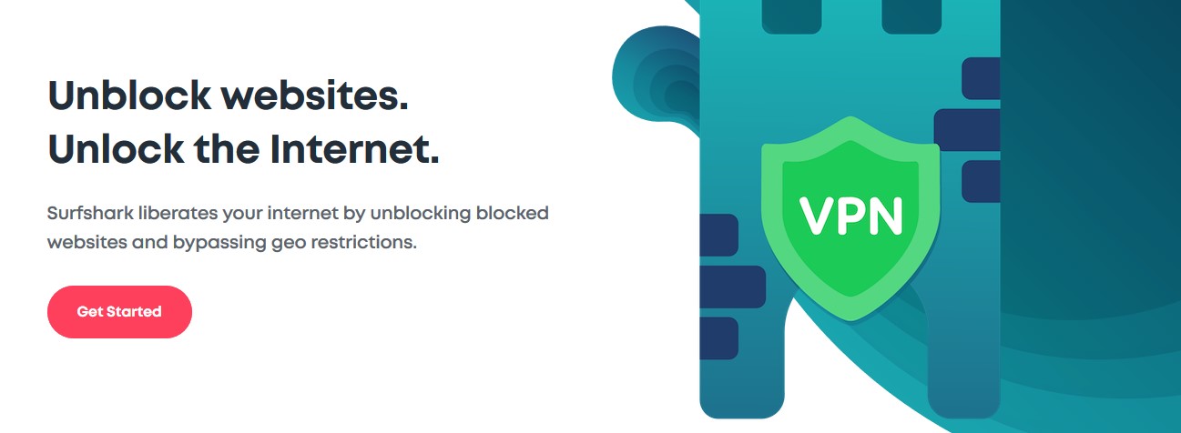 unblock Internet with Surfshark