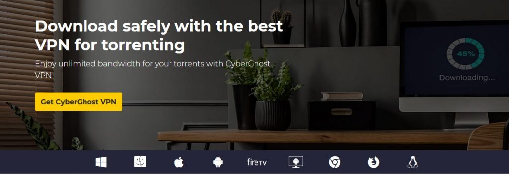 CyberGhost Torrenting