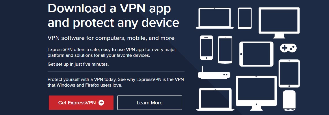 ExpressVPN range of devices