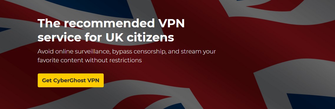 Unblock UK TV with CyberGhost