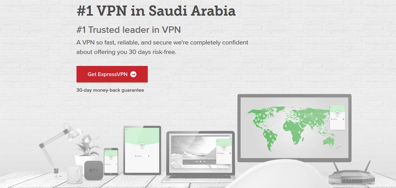 use ExpressVPN in Saudi Arabia