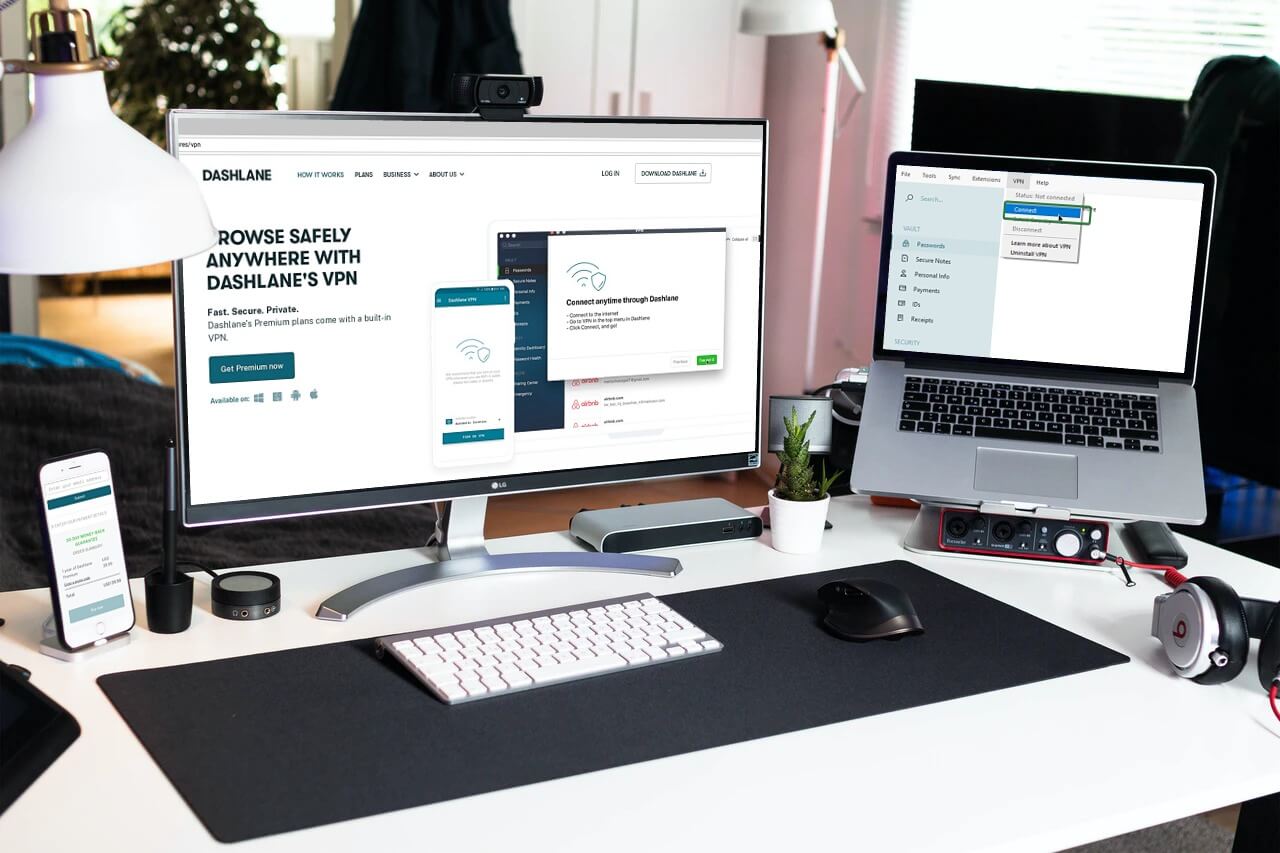 Revisão da VPN da Dashlane