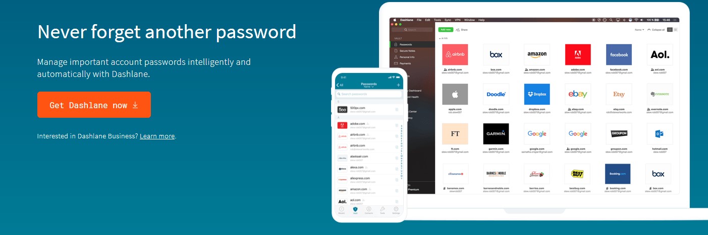 Dashlane Password Manager