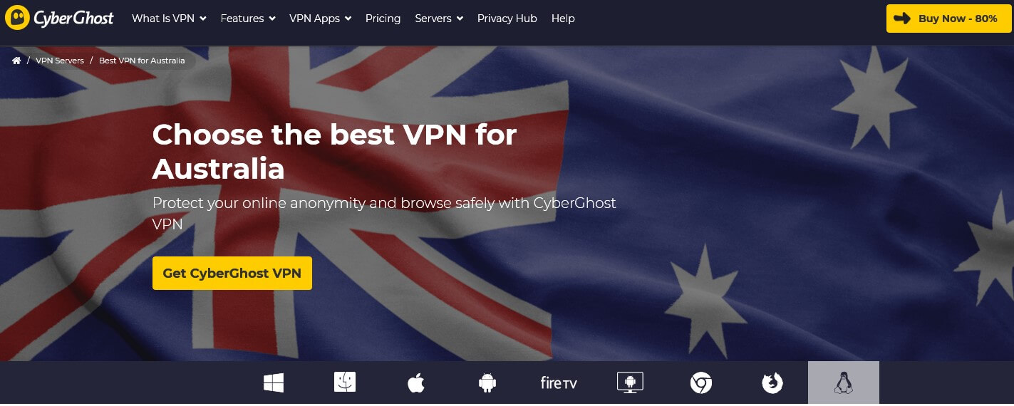 How to unblock 10 Play outside Australia with CyberGhost