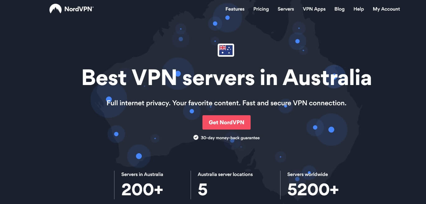 NordVPN Australia servers