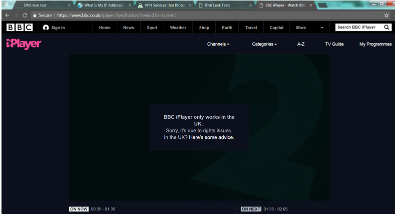 iplayer streaming