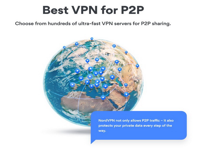 NordVPN torrenting support