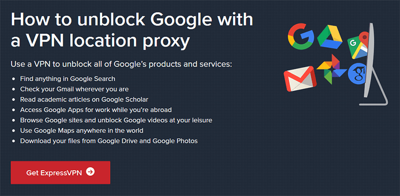 Unblock Google with ExpressVPN