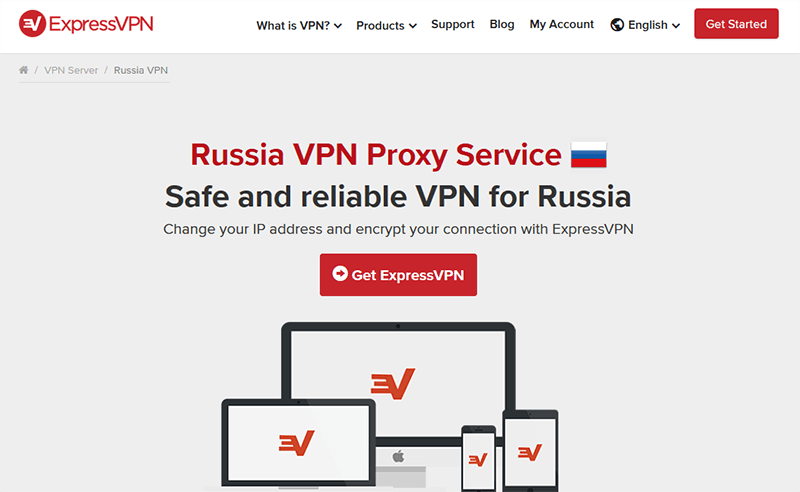 VPN Russia ExpressVPN