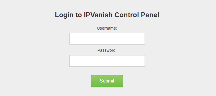 IPVanish Login