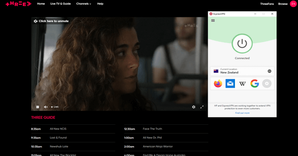stream 3TV New Zealand abroad