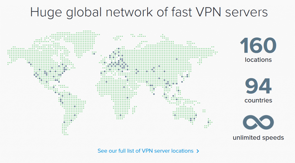 ExpressVPN servers and countries