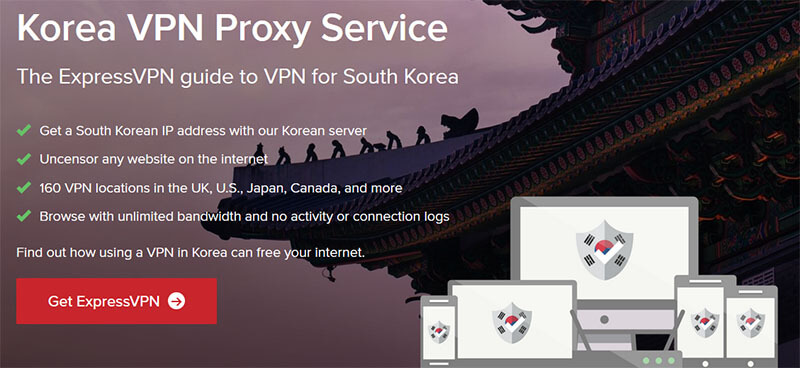 VPN South Korea ExpressVPN