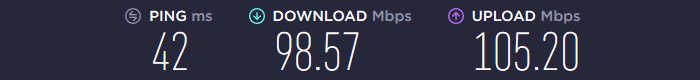 AzireVPN Speed EU