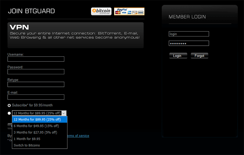 BTGuard prices