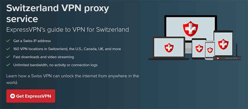 ExpressVPN in Switzerland