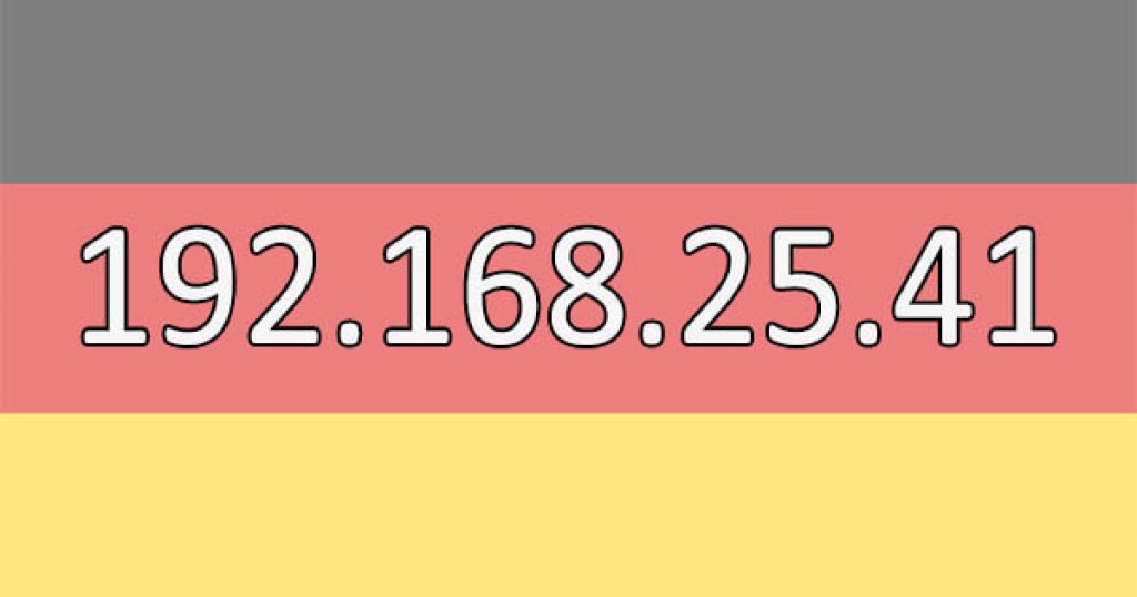 germany ip address ranges