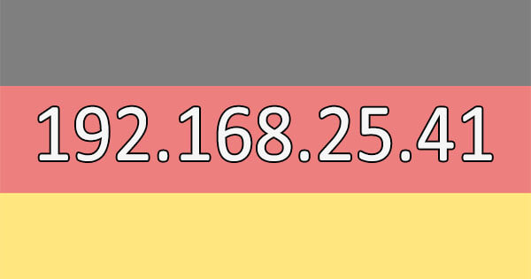 German IP Address