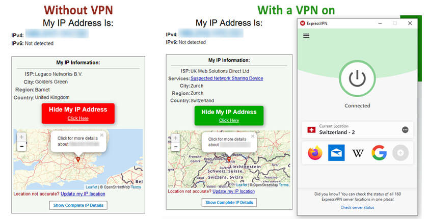 How to get a Swiss IP address