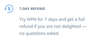 IVPN refund